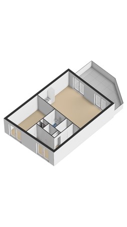 Floorplan - Pablo Picassostraat 109, 3544 NX Utrecht